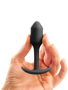 B-Vibe: Snug Plug 1, Weighted Silicone Plug, 55 gram