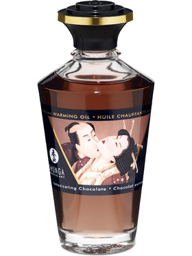 Shunga: Aphrodisiac Warming Oil, Intoxicating Chocolate, 100 ml