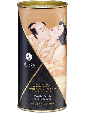 Shunga: Aphrodisiac Warming Oil, Vanilla Fetish, 100 ml