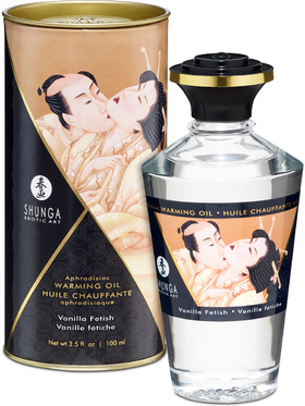 Shunga: Aphrodisiac Warming Oil, Vanilla Fetish, 100 ml