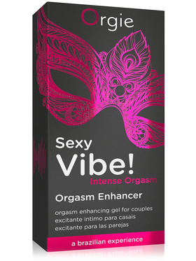 Orgie: Sexy Vibe! Intense Orgasm Gel for Couples, 15 ml