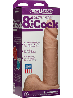 Doc Johnson: Vac-U-Lock, Ultraskyn Cock, 21 cm