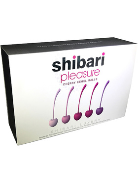 Shibari: Pleasure Cherry Kegel Balls, Multi-weighted, 5-pack