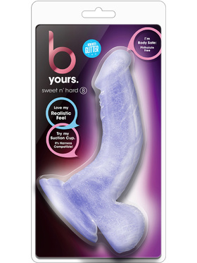 B Yours: Sweet 'n Hard 8 Dildo, 18 cm, transparent