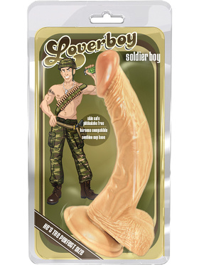 Loverboy: Soldier Boy Dildo, 22 cm