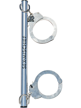 Sex & Mischief: Spreader Bar with Metal Cuffs