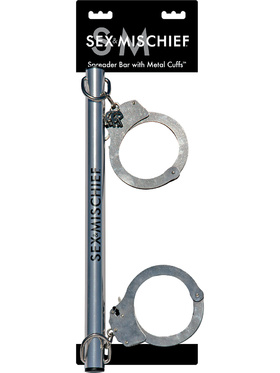 Sex & Mischief: Spreader Bar with Metal Cuffs