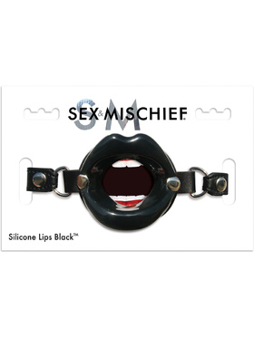 Sex & Mischief: Silicone Lips, svart