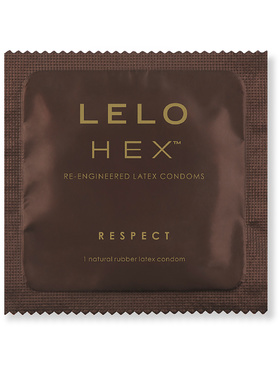 LELO: HEX Respect XL, Kondomer, 3-pack