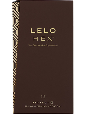 LELO: HEX Respect XL, Kondomer, 12-pack