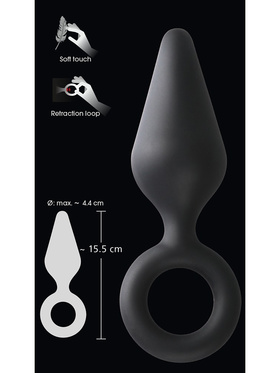 You2Toys: Soft Touch Silicone, Anal Plug, Large