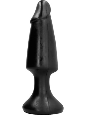 All Black: Penis Shaped Plug, 35 cm