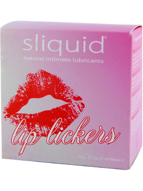 Sliquid: Lip Lickers, Lube Cube, 12 x 5 ml