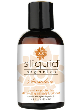Sliquid: Organics, Sensation, Stimulating Lubricant, 125 ml