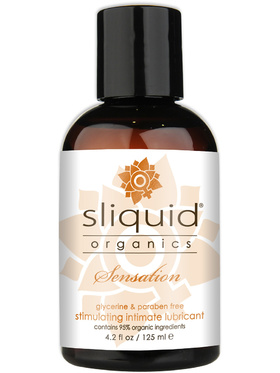 Sliquid: Organics, Sensation, Stimulating Lubricant, 125 ml
