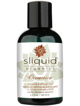 Sliquid: Organics, Oceanics, Natural Lubricant, 125 ml