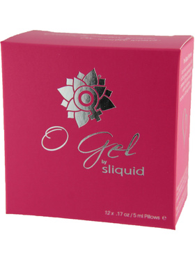 Sliquid: Organics, Stimulating O Gel Cube, 12 x 5 ml
