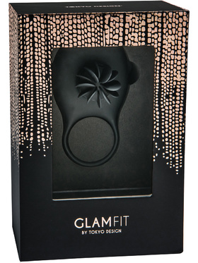 Tokyo Design: Glamfit Rotating Pleasure Ring, svart