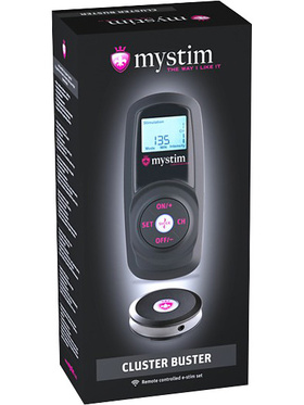 Mystim: Cluster Buster, Remote Controlled E-stim Set