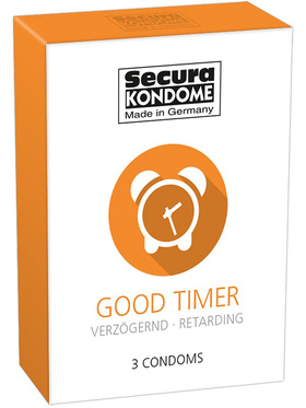 Secura: Good Timer, Kondomer, 3-pack