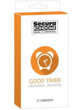 Secura: Good Timer, Kondomer, 12-pack