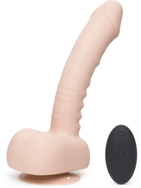 Uprize: Remote Control AutoErect Vibrating Dildo, 20 cm