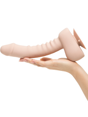 Uprize: Remote Control AutoErect Vibrating Dildo, 20 cm