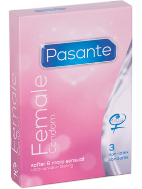 Pasante: Female Condom, 3-pack