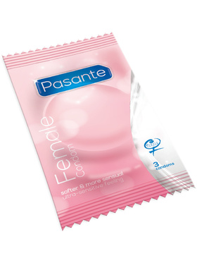 Pasante: Female Condom, 3-pack