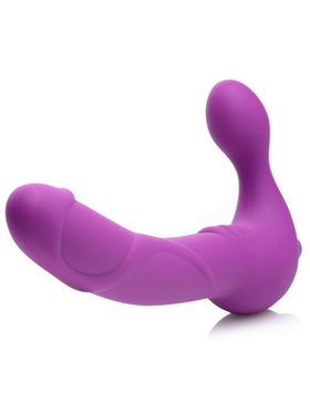 Strap U: Royal Revolver, Vibrating Strapless Strap On Dildo