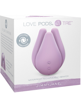 Jimmyjane: Love Pods Tre, Waterproof Rechargeable Vibrator