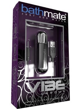 Bathmate: Vibe Chrome, Unisex Vibrating Bullet