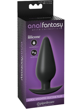 Pipedream Anal Fantasy: Large Weighted Silicone Plug