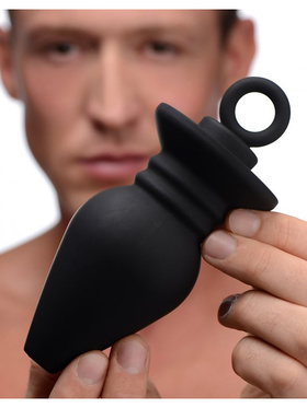 XR Master Series: Plunged, Silicone Hollow Plug with Insert