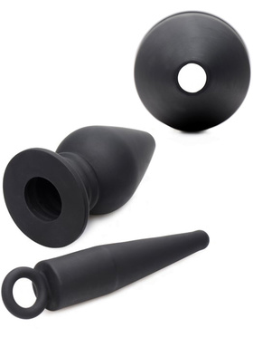 XR Master Series: Plunged, Silicone Hollow Plug with Insert
