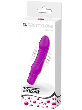 Pretty Love: Justin, 10 Function Mini Vibrator