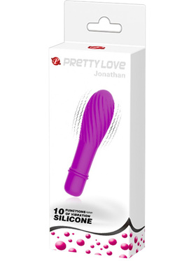 Pretty Love: Jonathan, 10 Function Mini Vibrator