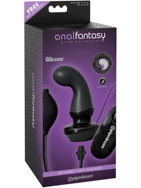 Pipedream Anal Fantasy: Inflatable P-Spot Massager, svart