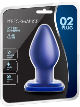 Blush: Performance 02 Plug, blå