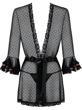 Obsessive: Piccorosa, Robe & Thong, L/XL