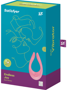 Satisfyer: Endless Joy, Multi Vibrator, rosa