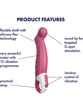 Satisfyer Vibes: Petting Hippo, rosa