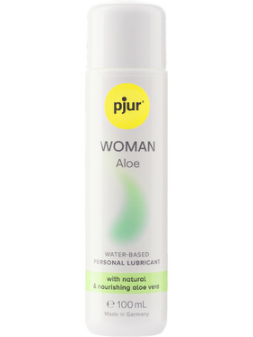 Pjur Woman Aloe: Vattenbaserat Glidmedel med Aloe Vera, 100 ml