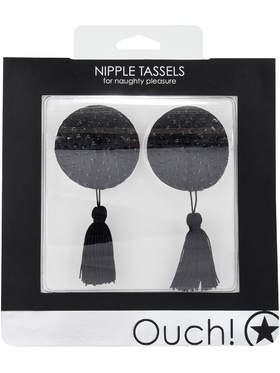 Ouch!: Nipple Tassels, svart