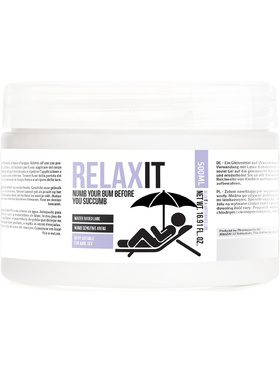 PharmQuests: Relax It, Water Based Lube, 500 ml