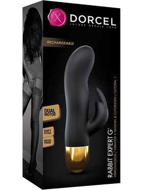 Marc Dorcel: Rabbit Expert G, Vibrator, svart & guld