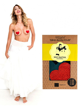 Lovelanders: Happy Lola, Sexy Pasties, Nipple Covers, 4 Pair