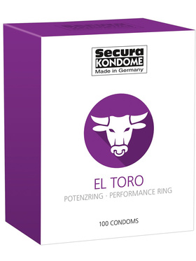 Secura: El Toro, Kondomer, 100-pack
