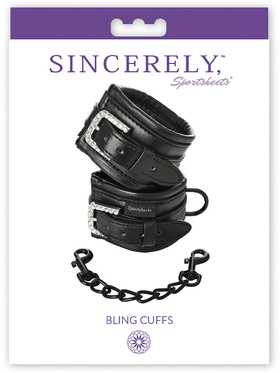 Sportsheets: Sincerely, Bling Cuffs