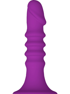 Dream Toys: Ribbed Plug with Suction Cup